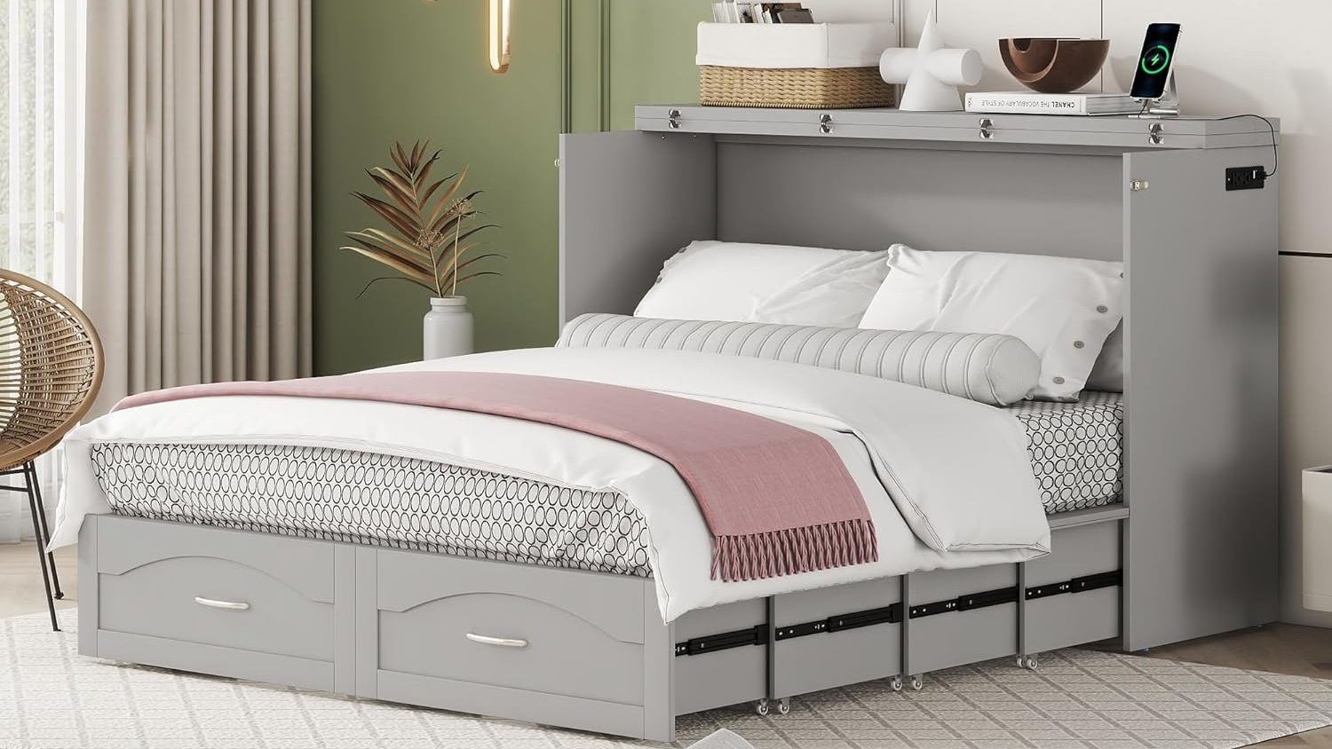 Favfurish Queen Size Murphy Bed