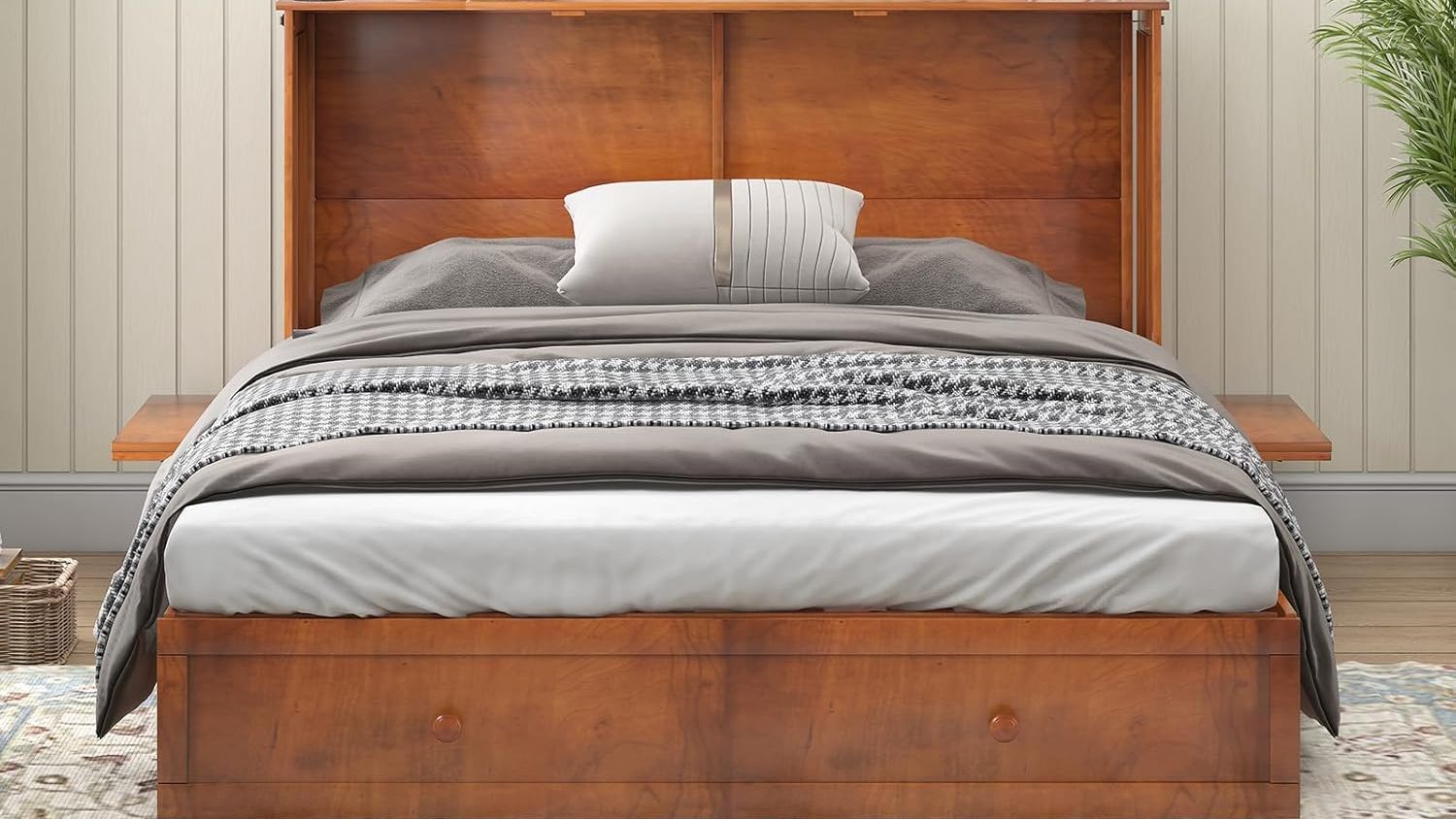 Mjkone Murphy Bed Cabinet